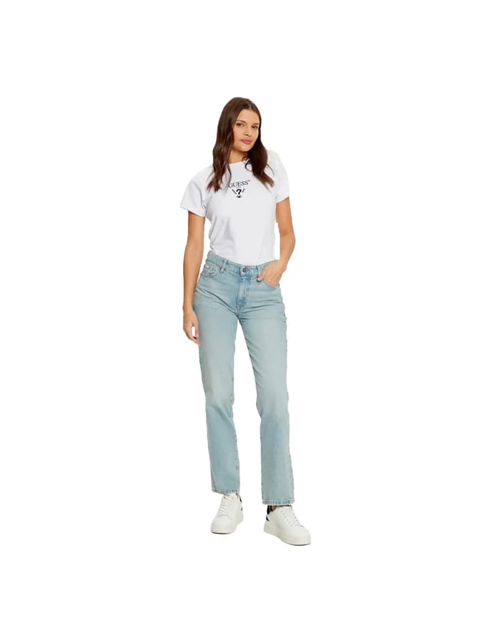 Guess Dames T-shirt Wit V4YI21KCDH1/G011 Colette