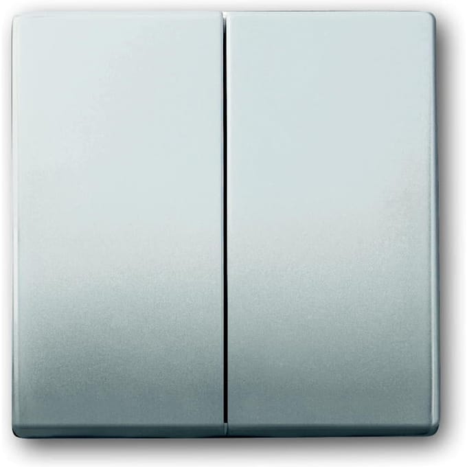 ABB Busch-Jaeger Pure Roestvrij Staal Schakelelement/Centrale Plaat - 2CKA001751A2962 - E2K4R