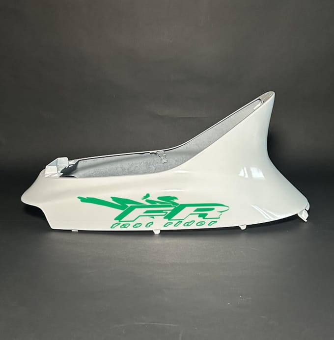 Piaggio Old Zip Stickerset - Fastrider - Groen