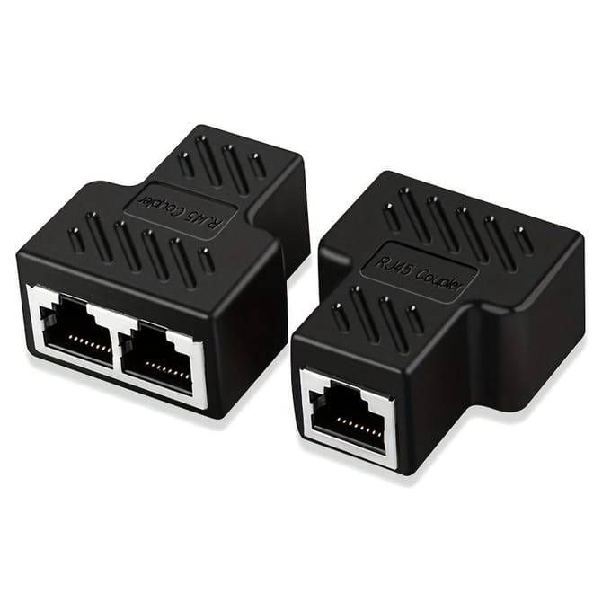 Livé® RJ45 Netwerk Splitter – 1000Mbps Ethernet Connector