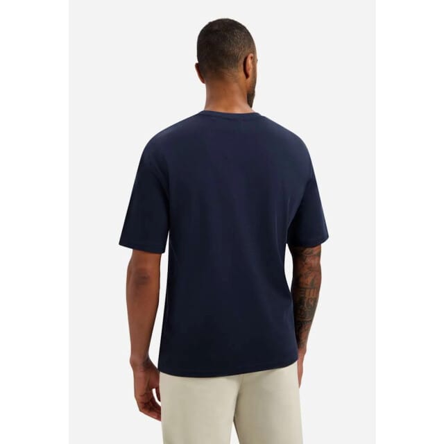 No Excess T-shirt crewneck solid heavy interl night
