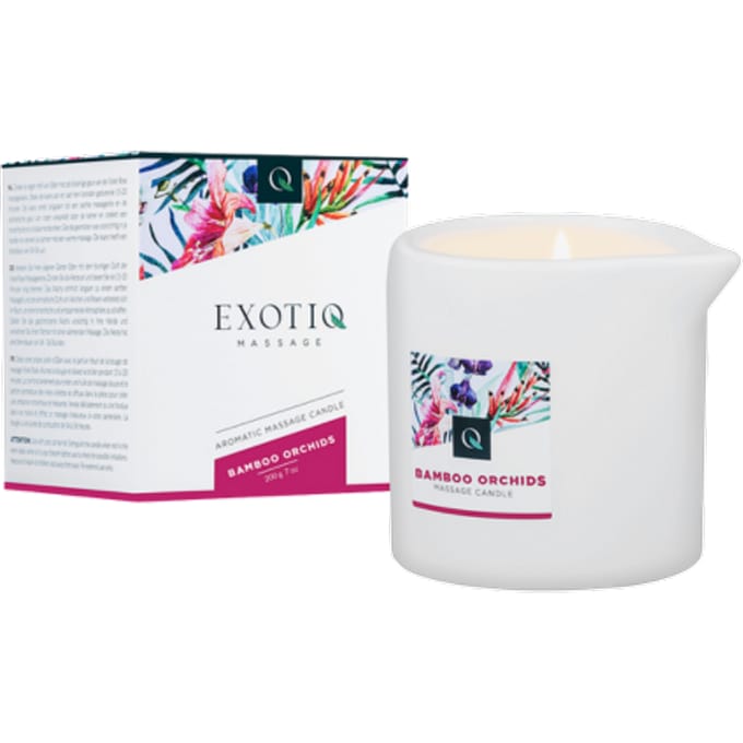 Exotiq Massagekaars Bamboe OrchideeÃ«n - 200g