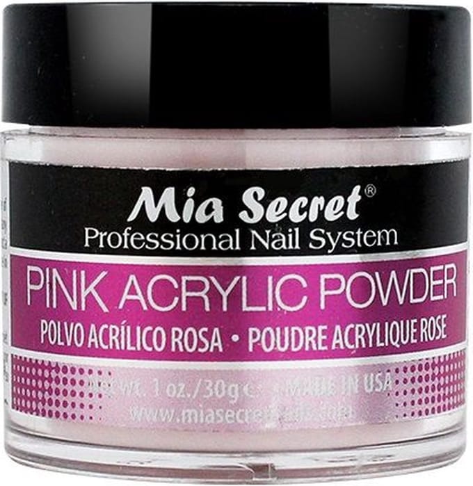 Acryl Poeder Roze 30ml.