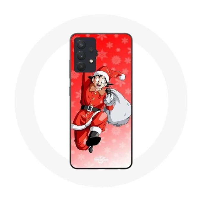 Coque maniacase pour Samsung Galaxy A13 5G Anime Son goku dragon ball Le jour de Noël 2023