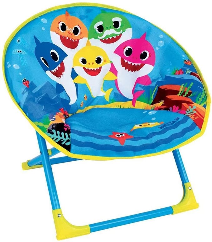 Opklapbaar kinderzitje op de maan Jemini Baby Shark