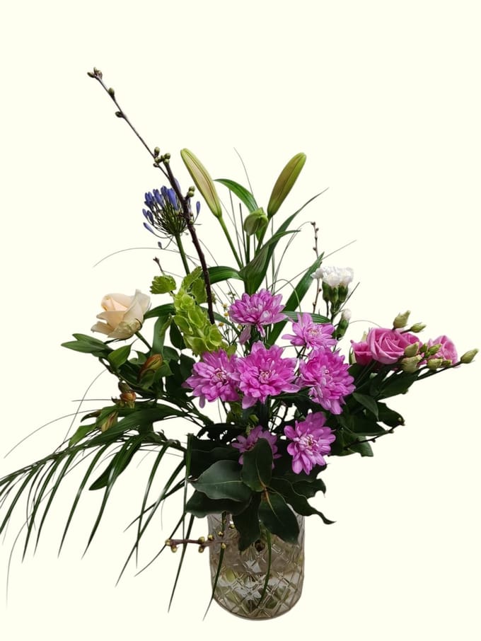 Bloomingworld Boeket Plukbloemen M Pastel - 15 Stelen