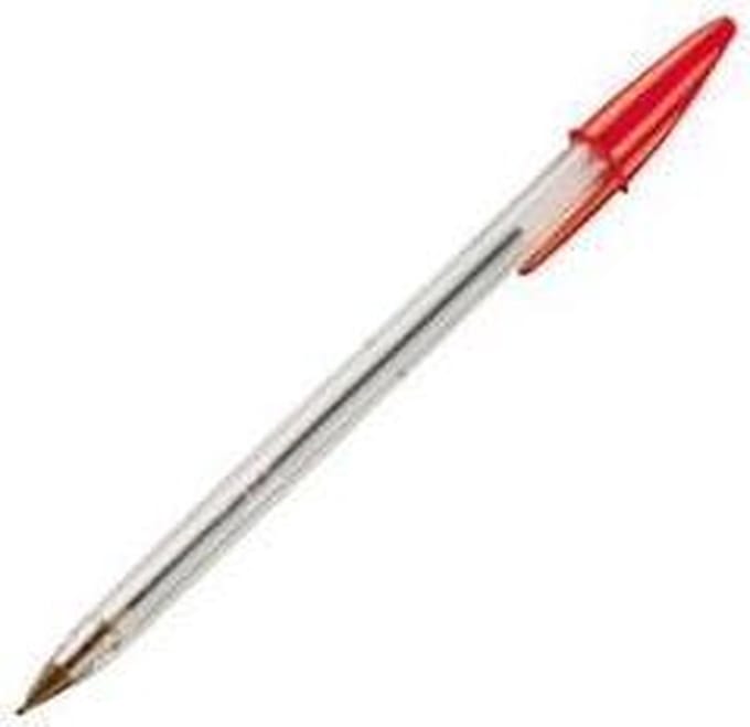 Bic balpen Cristal Fine rood