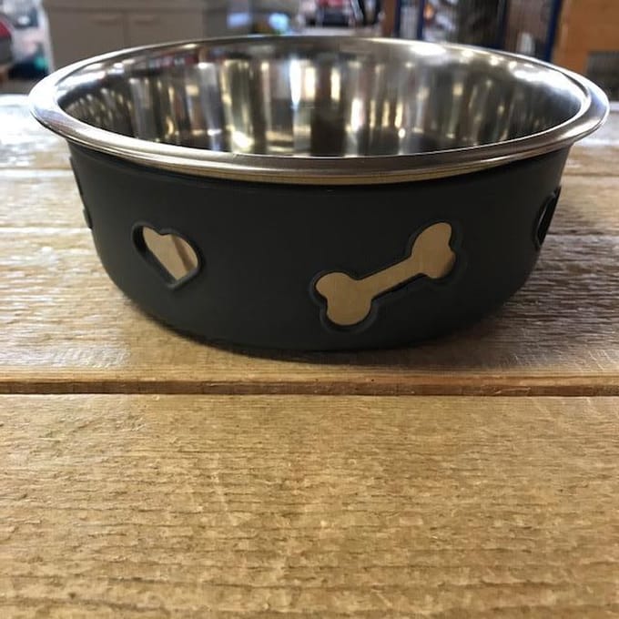 Honden voerbak met motief