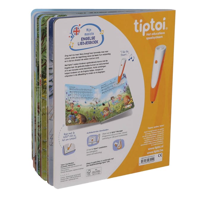 Ravensburger Tiptoi Mijn mooiste Engelse liedjesboek Luisterboeken Leerzame spellen
