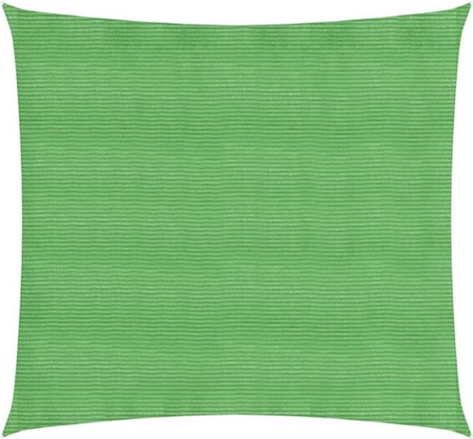 vidaXL - Zonnezeil - 160 - g/m² - 2x2 - m - HDPE - lichtgroen