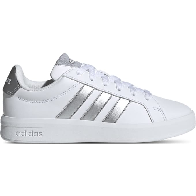 Adidas Grand Court 3.0 Kindersneakers - Wit - Maat 36 - Mesh/Synthetisch