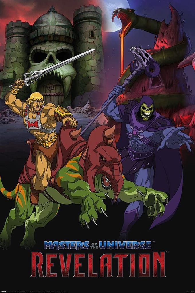 Masters Of The Universe Revelation Good vs Evil - Maxi Poster