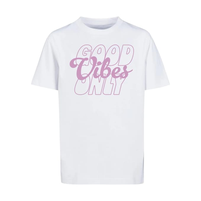 Kinder-T-shirt Mister Tee Good Vibes Only Wording