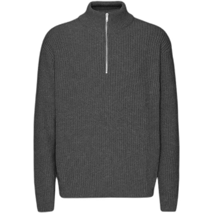 Trui met ritssluiting van wol Colorful Standard Merino