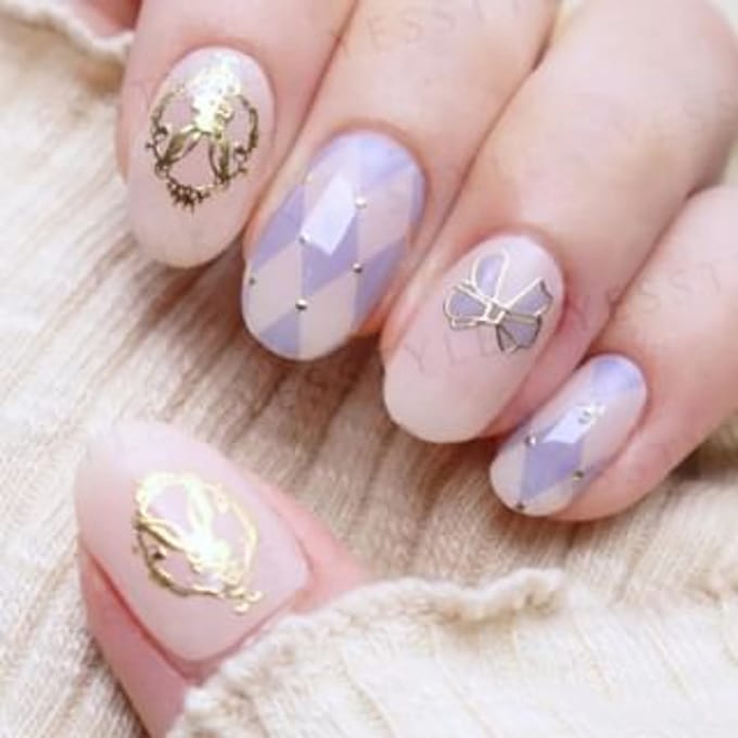 Lunacaca - Alice's Tea Party Nails Art Stickers 24 pcs