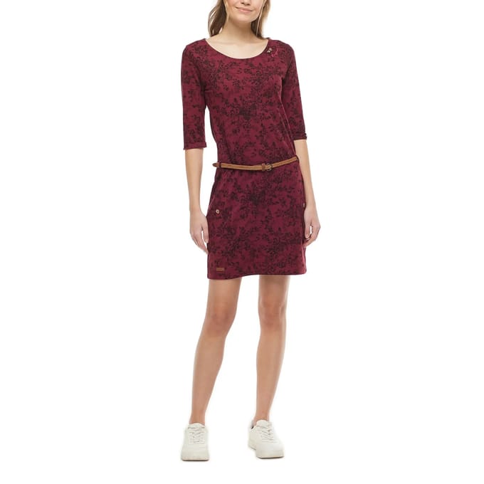 Ragwear jurk tanya Rood-Xl (42)
