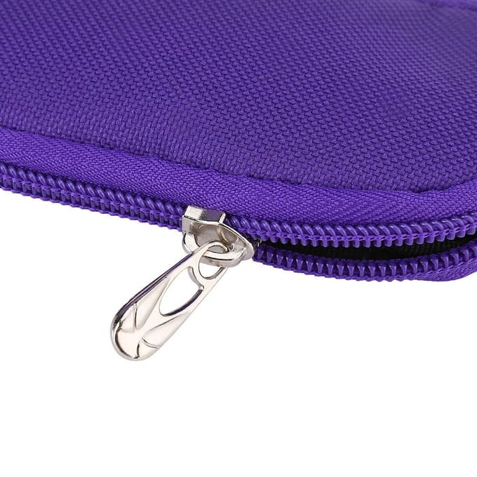 Porte-clés portable Style 10 Compartiments 23ML Étui Sac de Rangement pour Huiles Essentielles (pourpre) blue