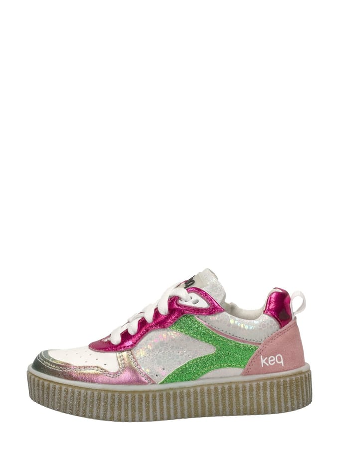 KEQ Sneakers Laag Sneakers Laag - Fuchsia - Maat 32