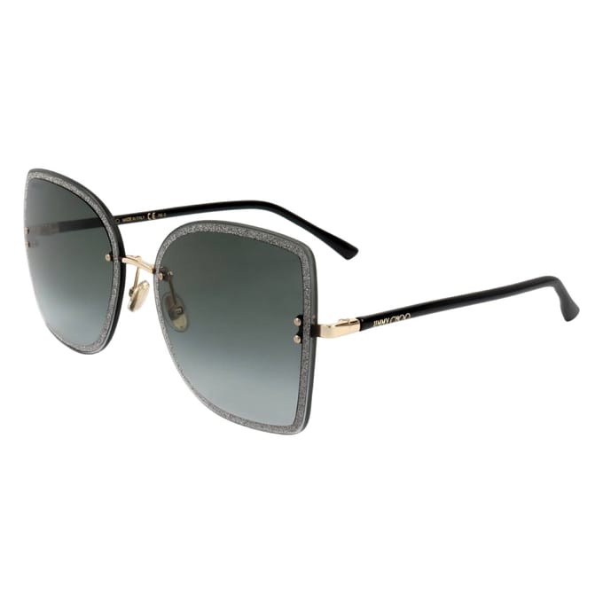 Zonnebril Dames Jimmy Choo LETI/S Zwart Zilver