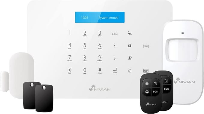 Complete Wifi GSM Huisalarm Pakket voor Veilige Beveiliging