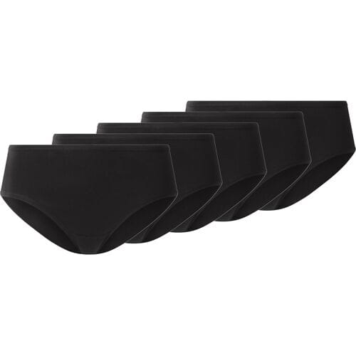 ESMARA Set van 5 dames hipsters (Zwart, S (36/38))