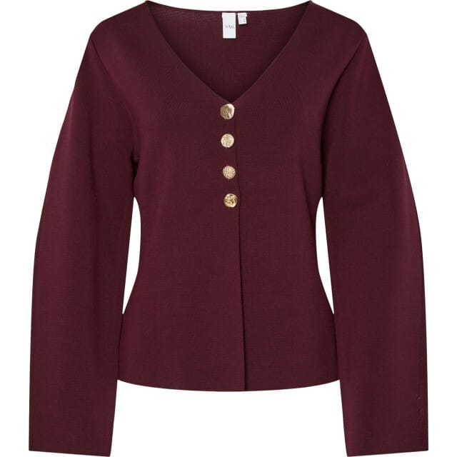 Y.A.S Yasmikkala ls knit cardigan s. port royale