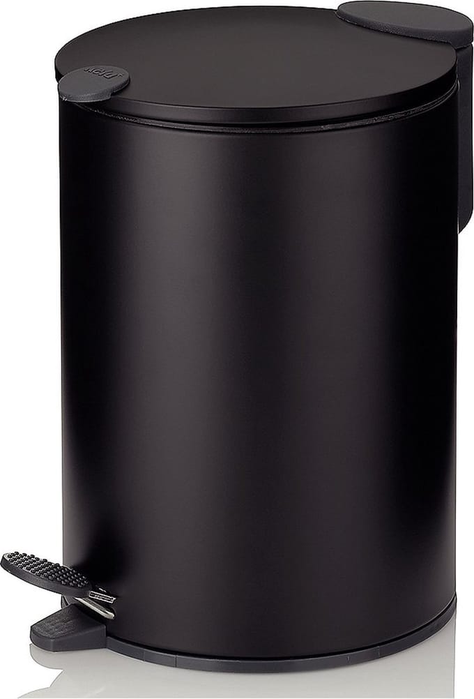 Pedaal Afvalemmer, 3 L, Zwart - Kela | Mats