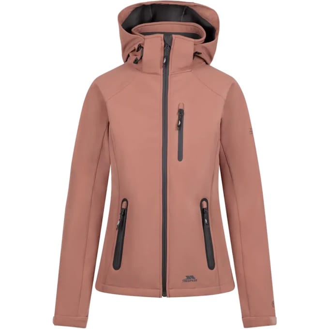Trespass Bela Ii Softshelljack Roze L Vrouw