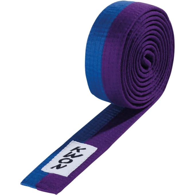 Budō riem 2 kleuren Kwon