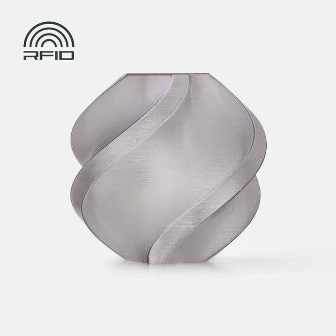 Bambu Lab PETG Translucent Gray zonder spoel 1.75mm