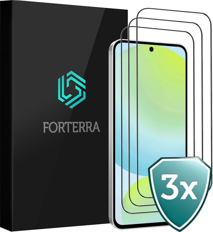 Screenprotector 3 Stuks - Geschikt voor Samsung Galaxy S24 FE - Full Cover - Beschermglas - Gehard Glas - Tempered Glass - Screen Protector