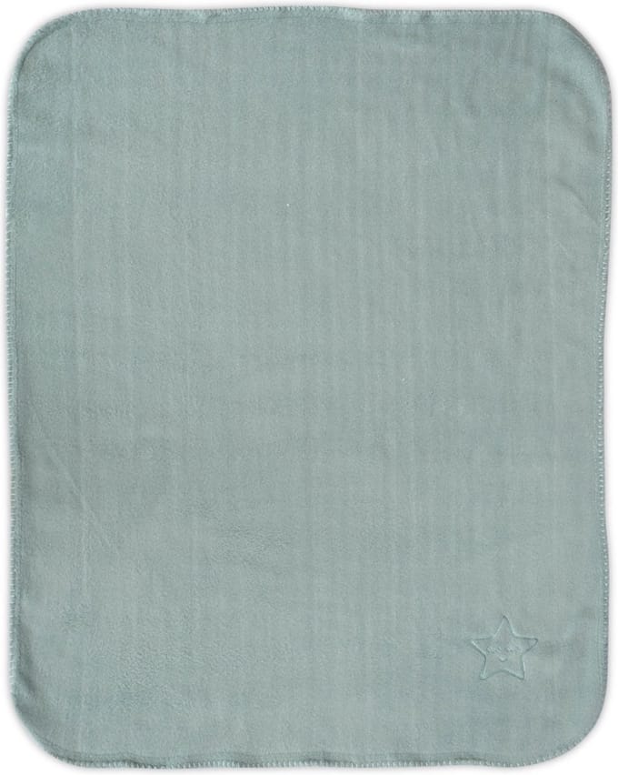 Lorelli Fleece Mint Star 75x100cm Wiegdeken