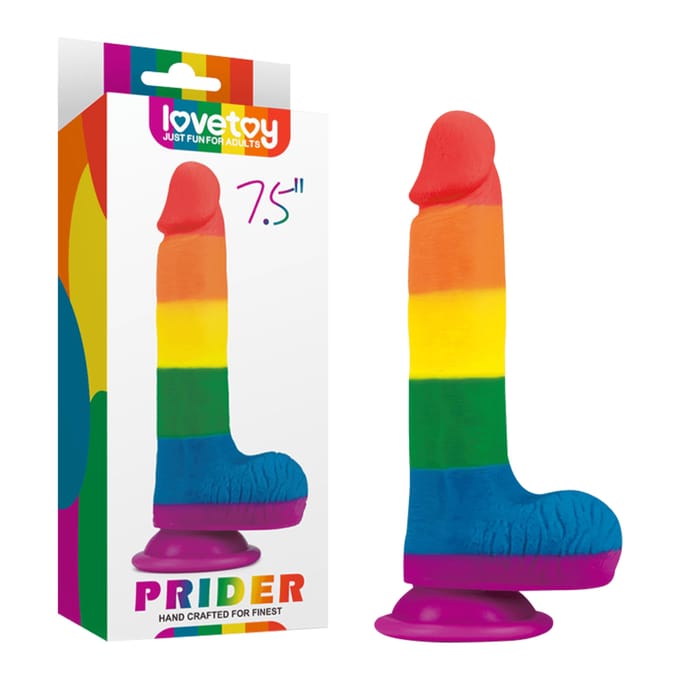 LoveToy - Prider Dildo 19.5 cm
