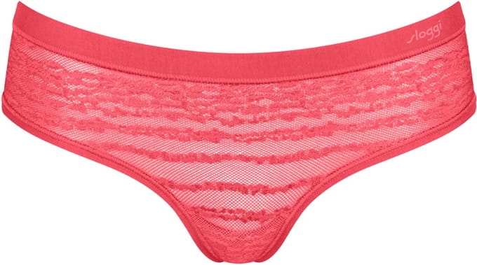 Sloggi Women FREE Evolve Hipster Lace (1-pack) - dames slip - flamingo roze