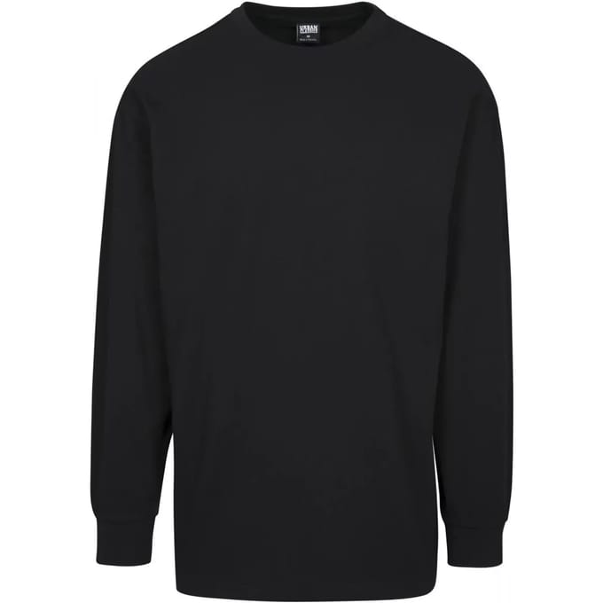 Urban Classics - Boxy Heavy Crewneck sweater/trui - L - Zwart