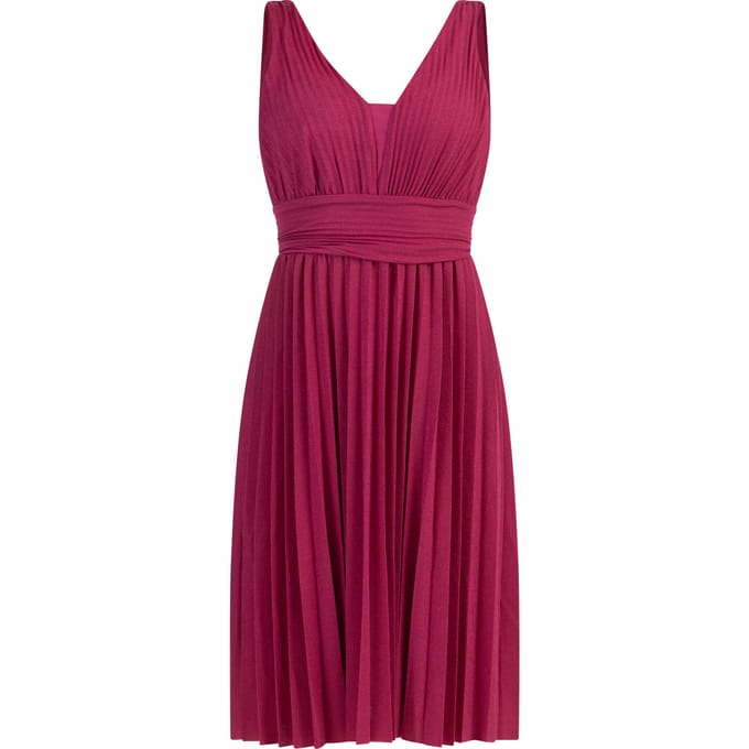 Faina midi-jurk Dames roze