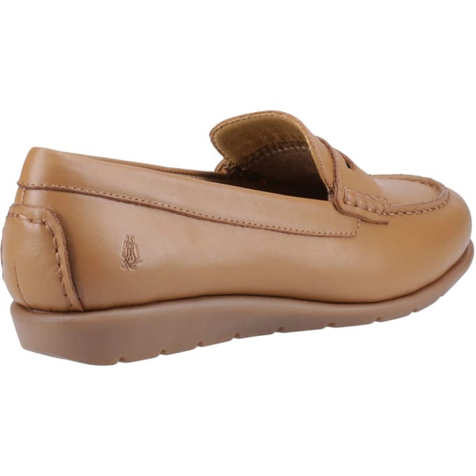Hush Puppies Shelby Leren Dames Tan Instappers