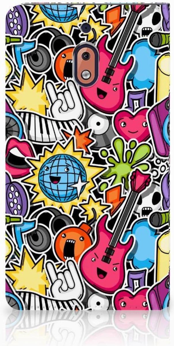 Nokia 2.1 2018 Hippe Standcase Punk Rock