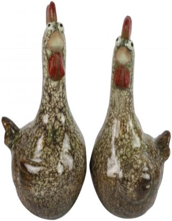 Countryfield- Kip Chelsy M - 2 stuks - bruin pasen