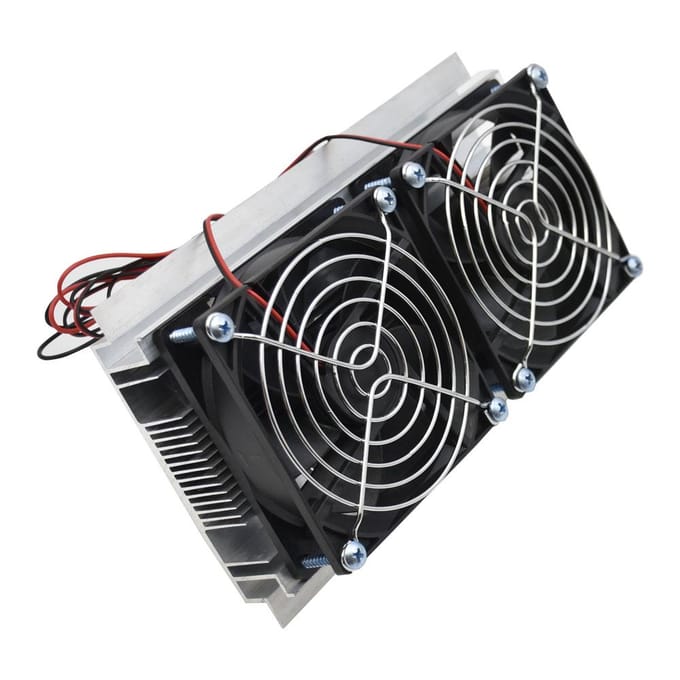 Kit de système de refroidissement thermoélectrique Peltier, Double ventilateur