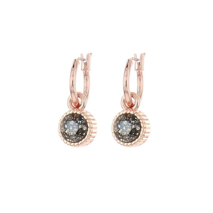 BIBA 8923 Oorhangers rosé Black Patina