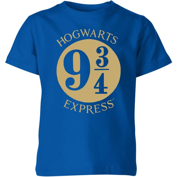 Harry Potter Platform Kids' T-Shirt - Blue - 98/104 (3-4 jaar)