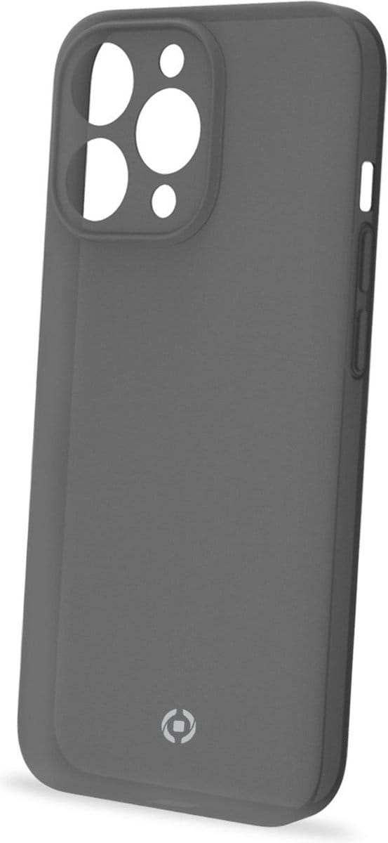 Celly Space Siliconen hoesje - Geschikt voor Apple iPhone 14 Pro - TPU Back Cover - Grijs