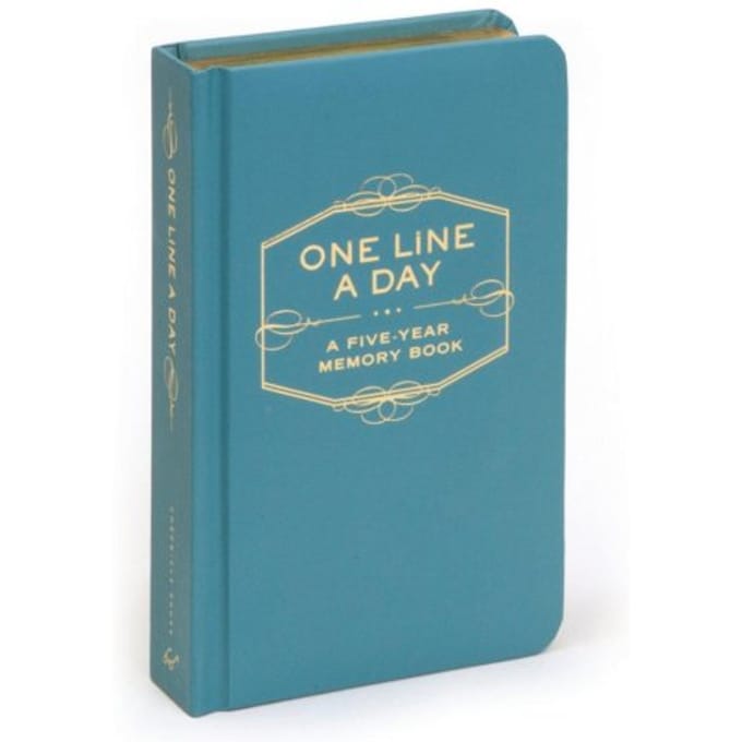 One Line a Day - Dagboek voor 5 jaar - A Five-Year Memory Book