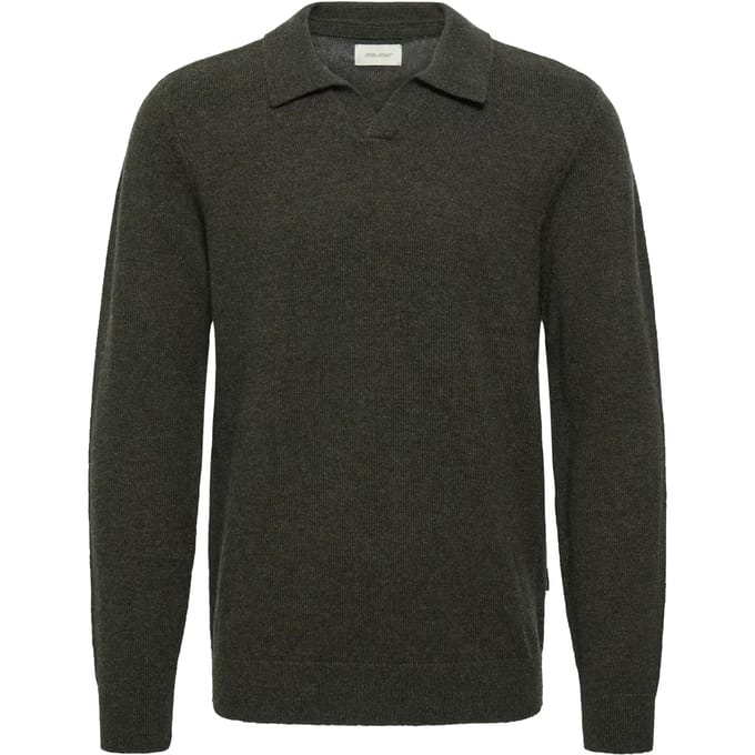 Blend - BHBRANKO POLO SPLITN NOOS - Heren - Gebreide truien