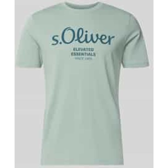 regular fit T-shirt van puur katoen