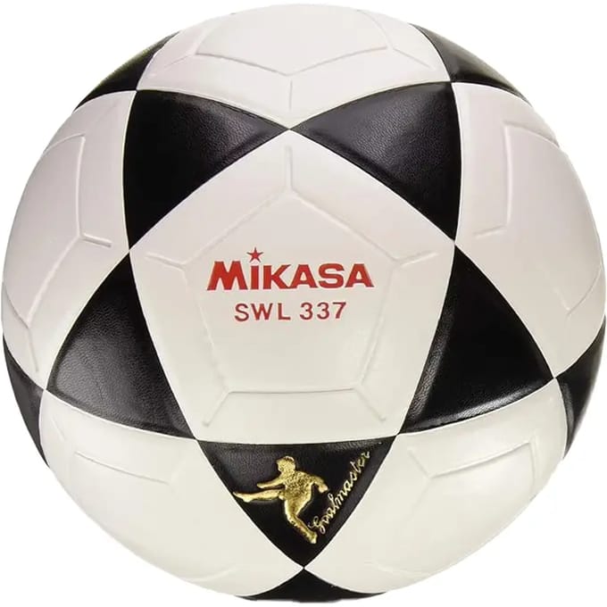 Mikasa Swl-337 Zaalvoetbalbal Wit,Zwart 4