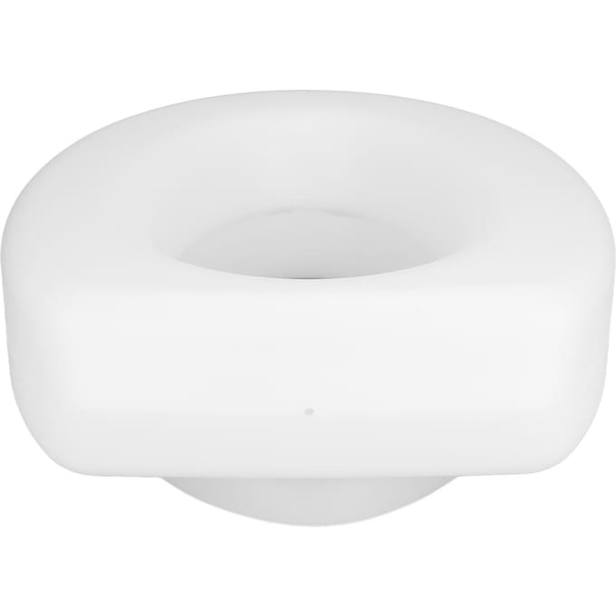 Verhoogde Toiletbril Eenvoudige Verhoogde Handicap Toiletbril Toiletbrilverhoger voor Ouderen Gehandicapten white
