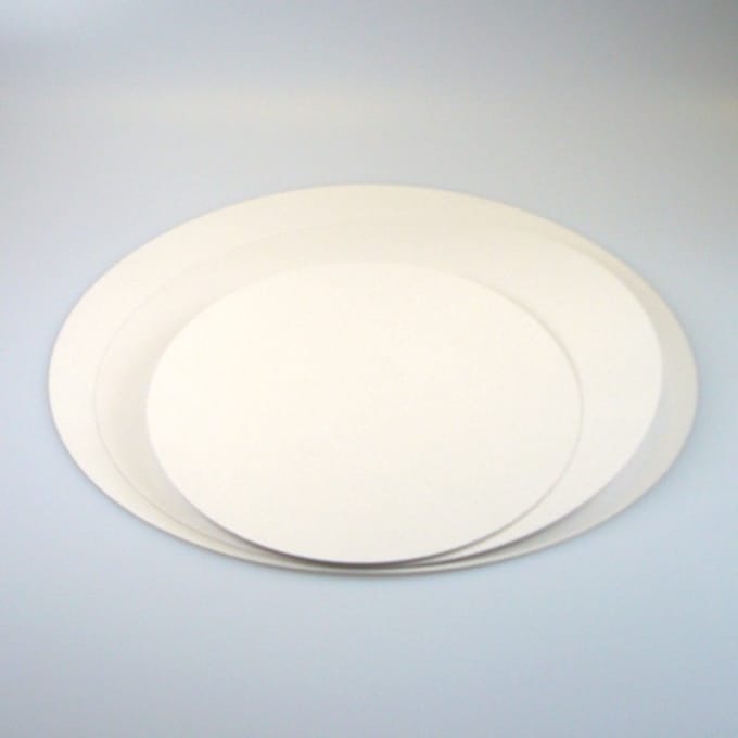 FunCakes Vetvrij Karton - Rond - 26 cm pk/5