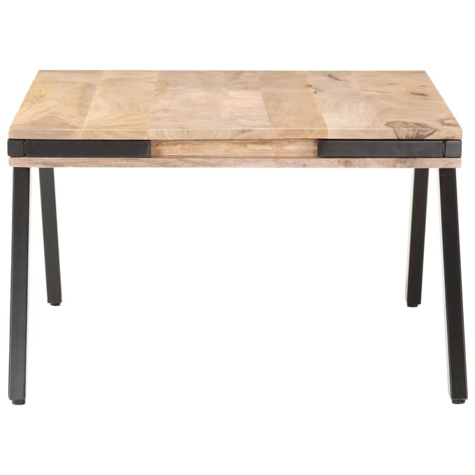 vidaXL - Salontafel - 114x65x40 - cm - massief - mangohout